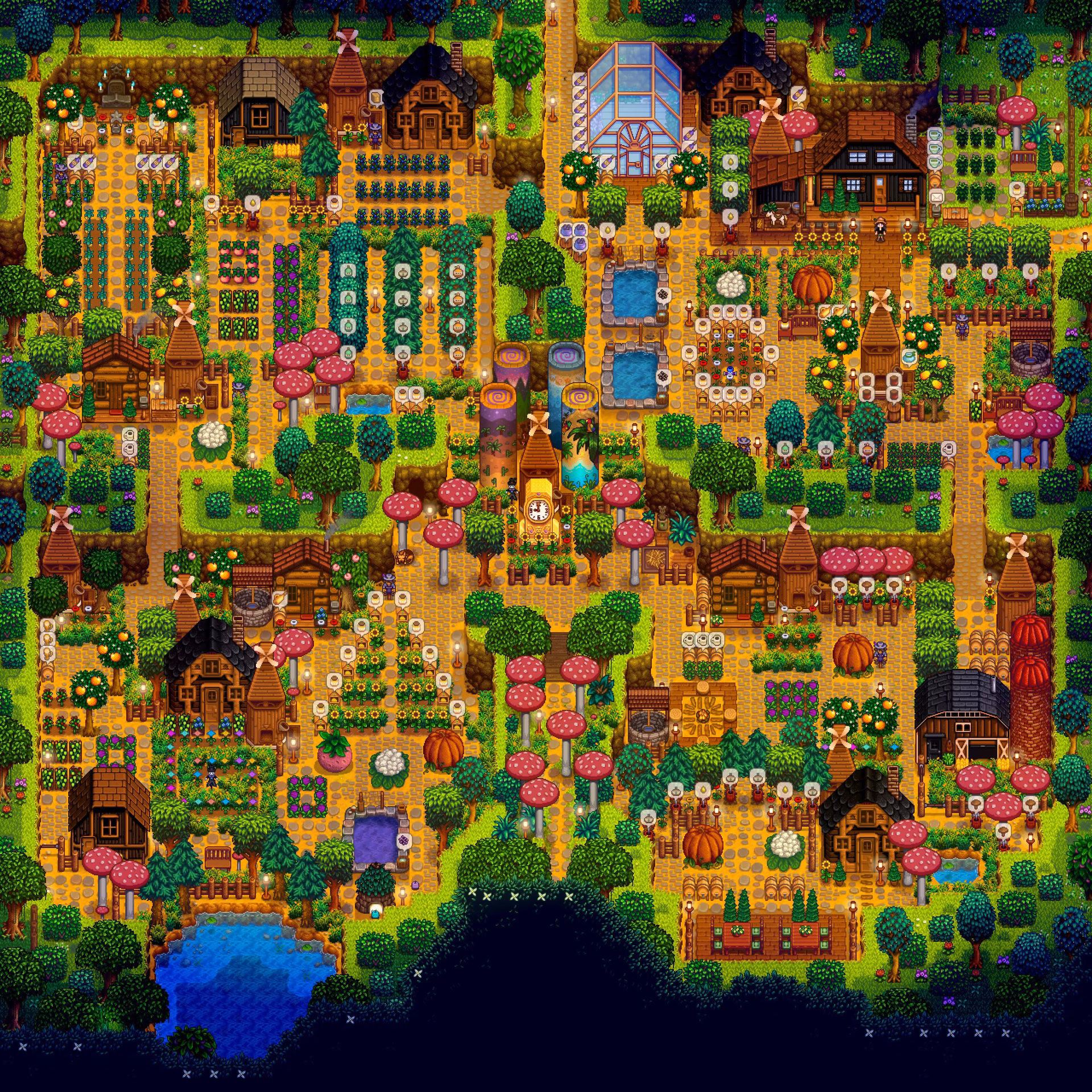 What is the best farm layout In Stardew Valley?