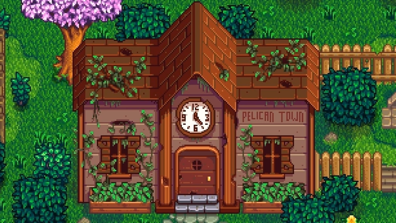 Where is the community center in Stardew Valley?