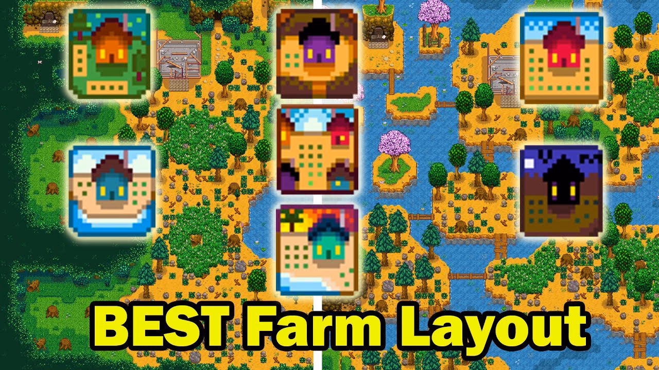 How many Farm Maps are there In Stardew Valley?