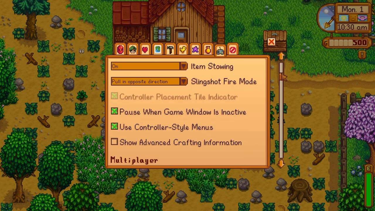 Does Stardew Valley pause time?