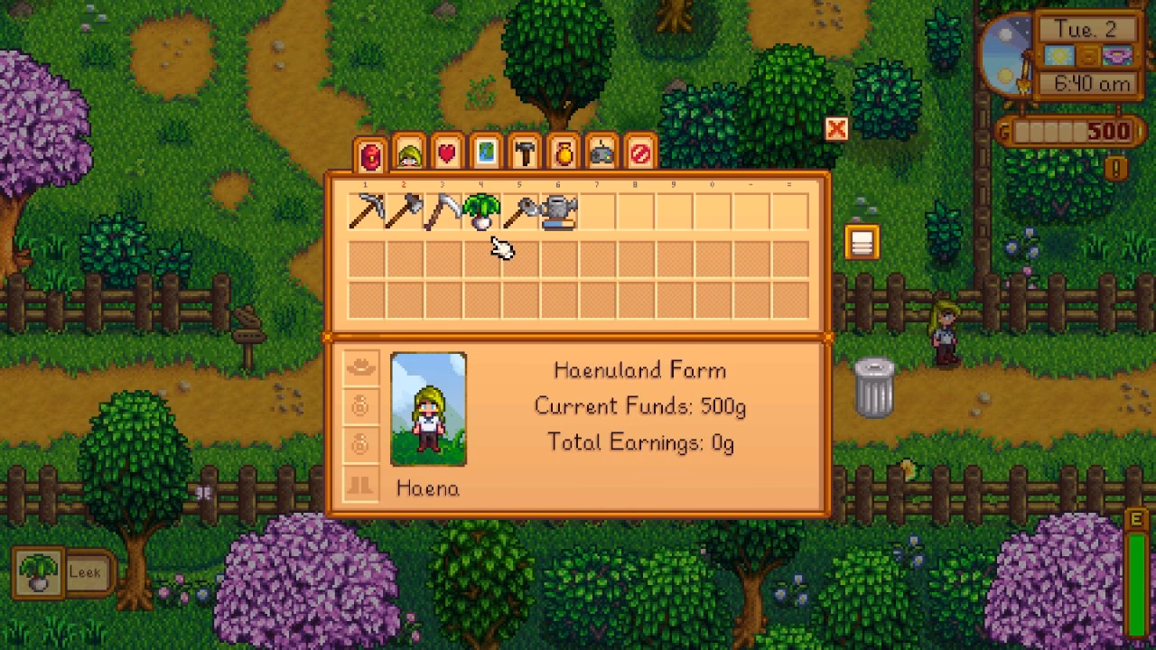 Does George like a Leek in Stardew Valley?