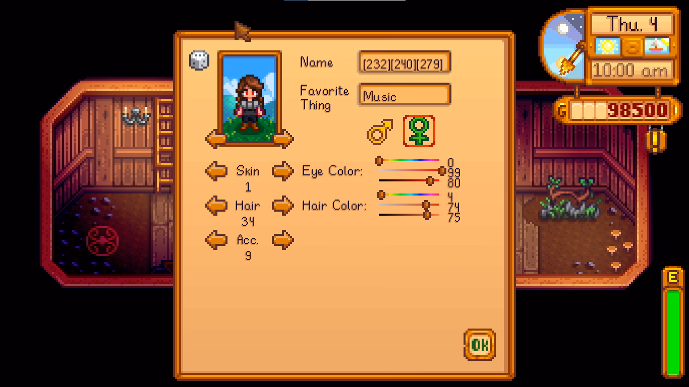 What are Stardew Valley item codes?