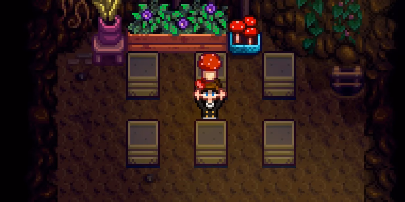 Do Stardew Valley Players get red mushrooms?