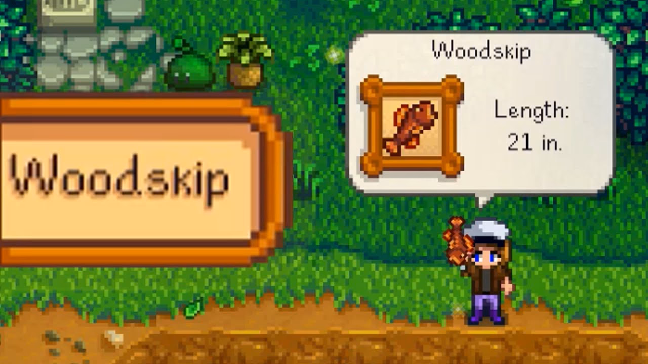 How do you get woodskip fish in Stardew?