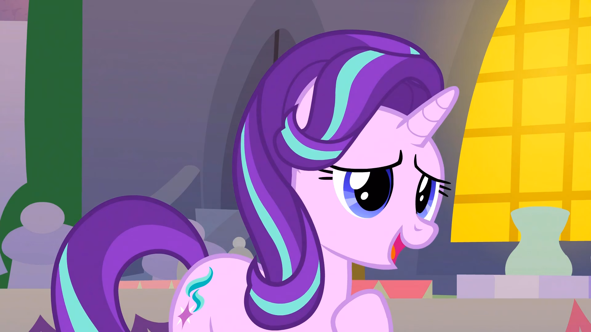 ¿Cuál es la semejanza de Starlight Glimmer en Evening Starlite?