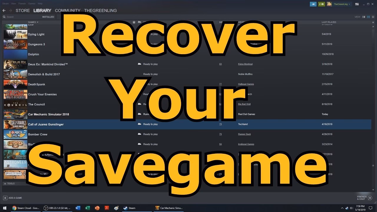 ¿Cómo descargar archivos de Steam Cloud?