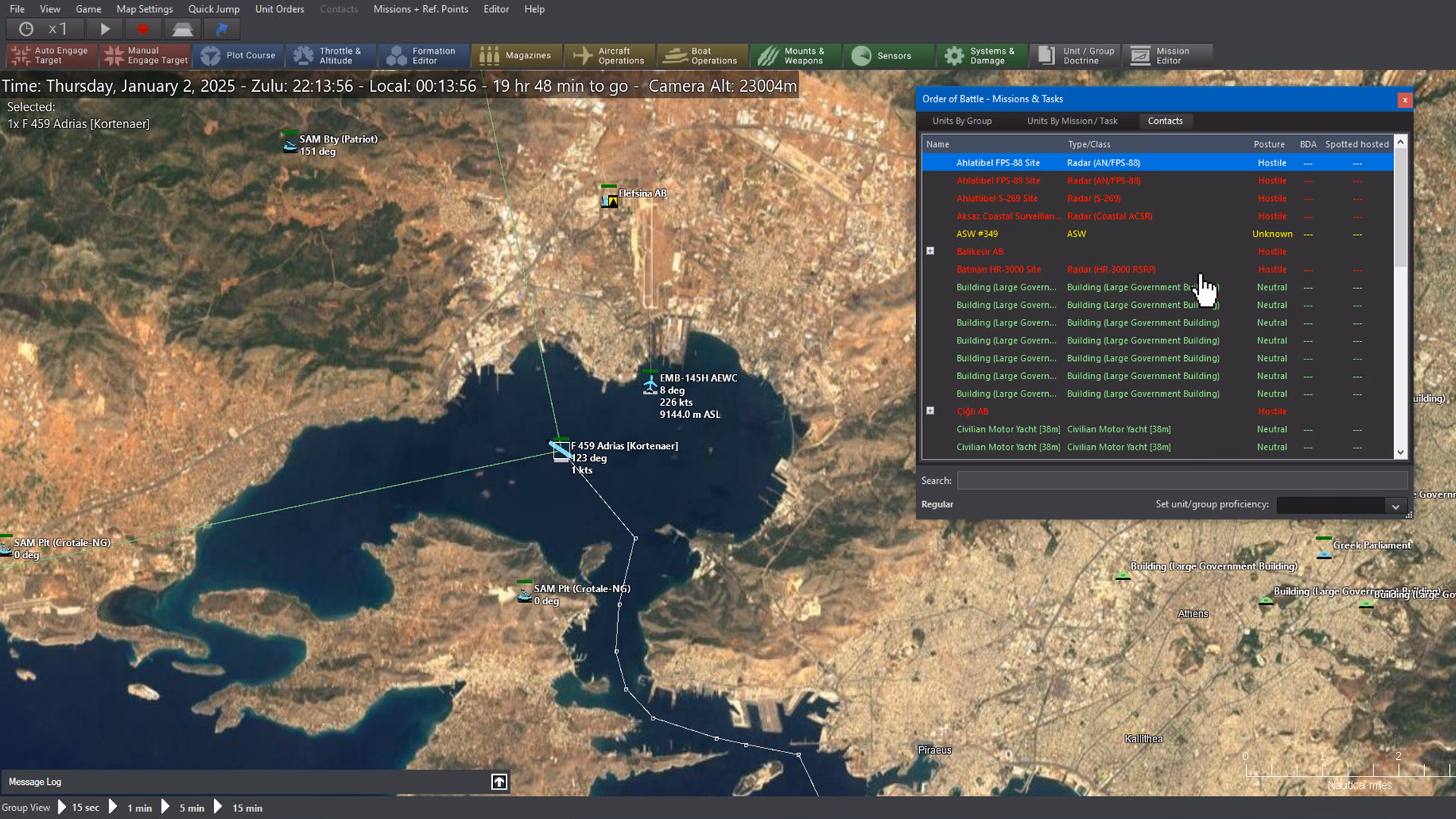 Who owns command modern operations?