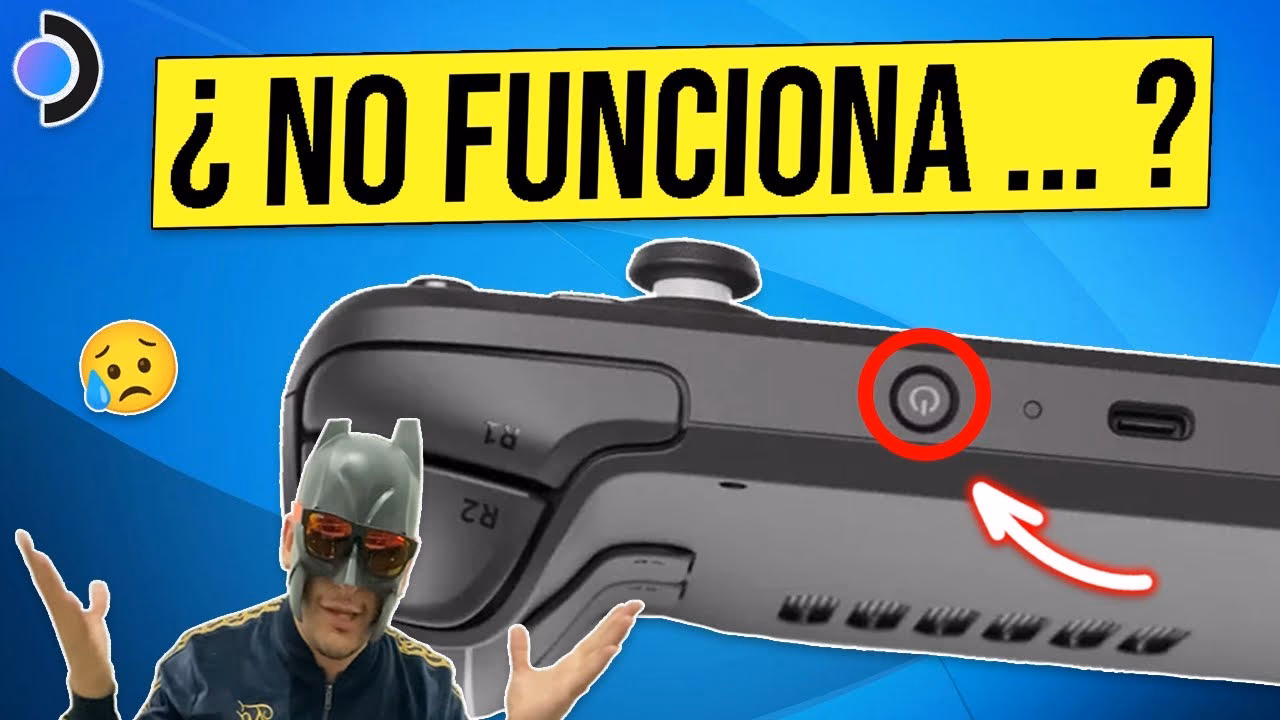 ¿Por qué Steam Deck no se enciende?