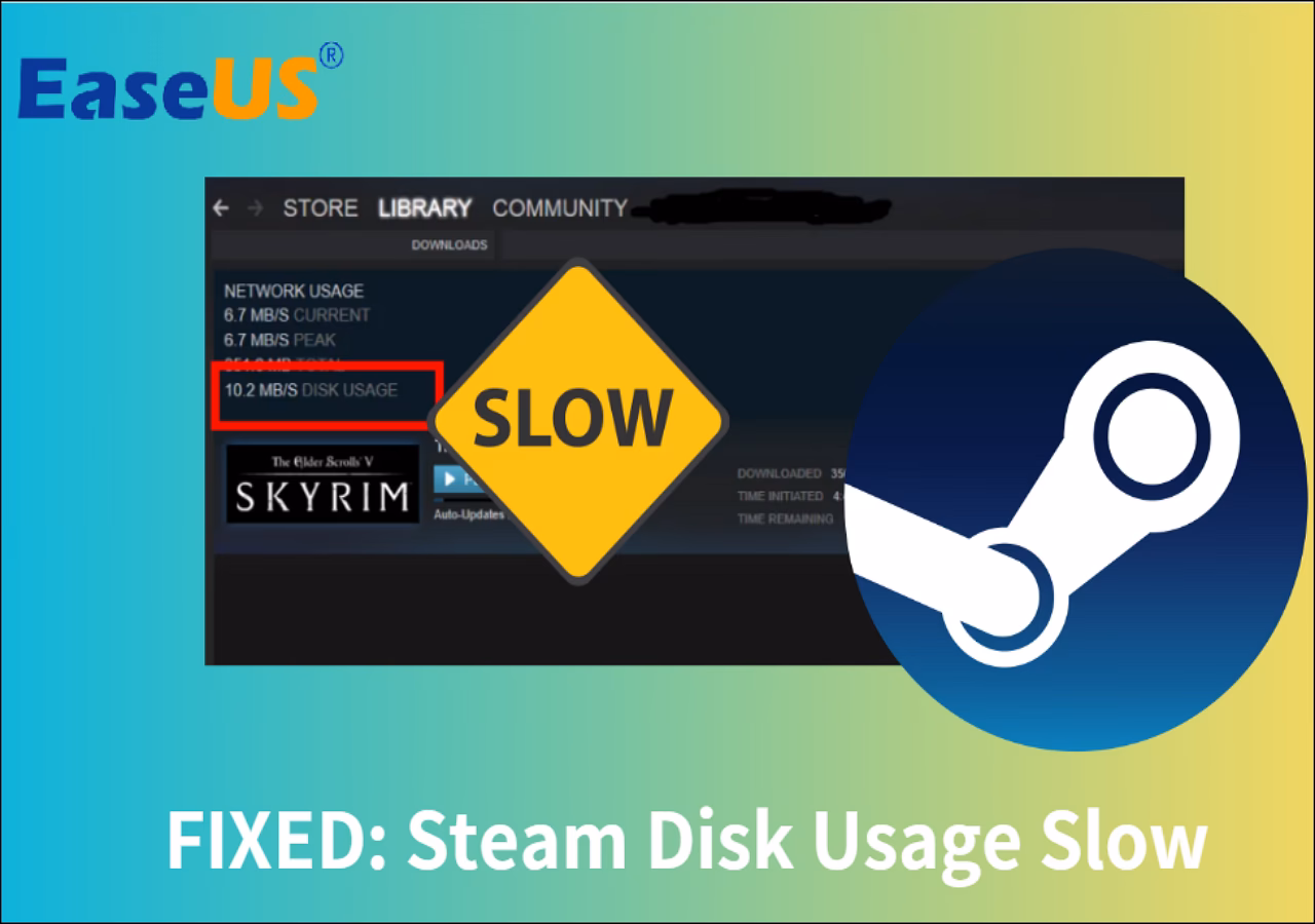 Does Steam download use a lot of disk?
