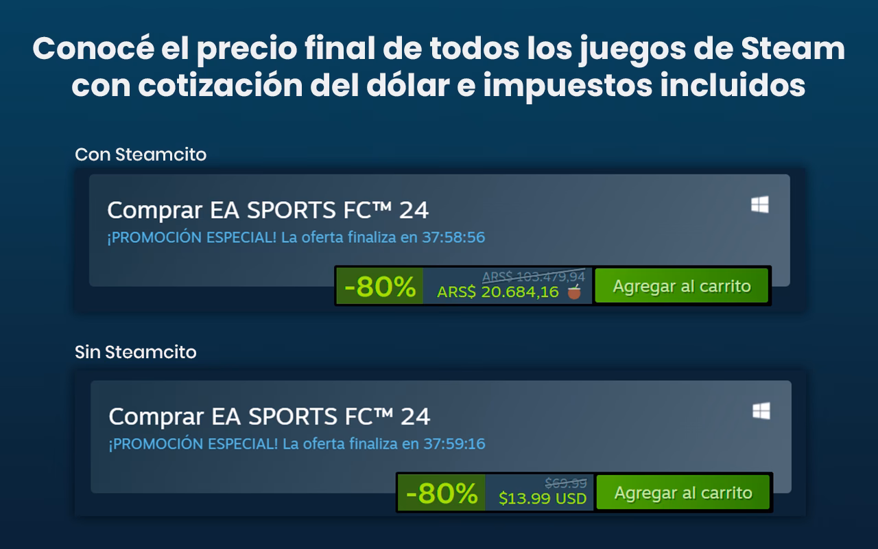¿Por qué Steam no acepta pesos?