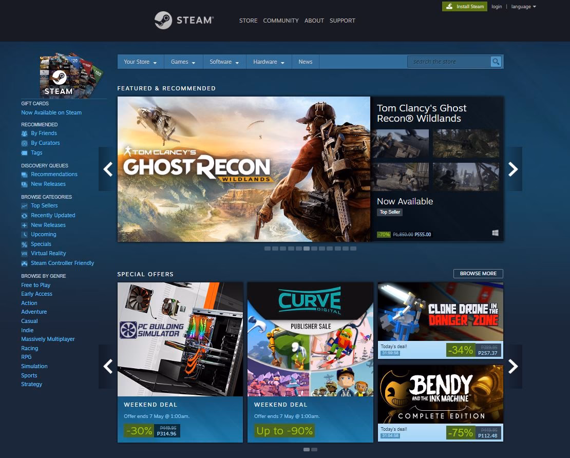 Who are STEAM?