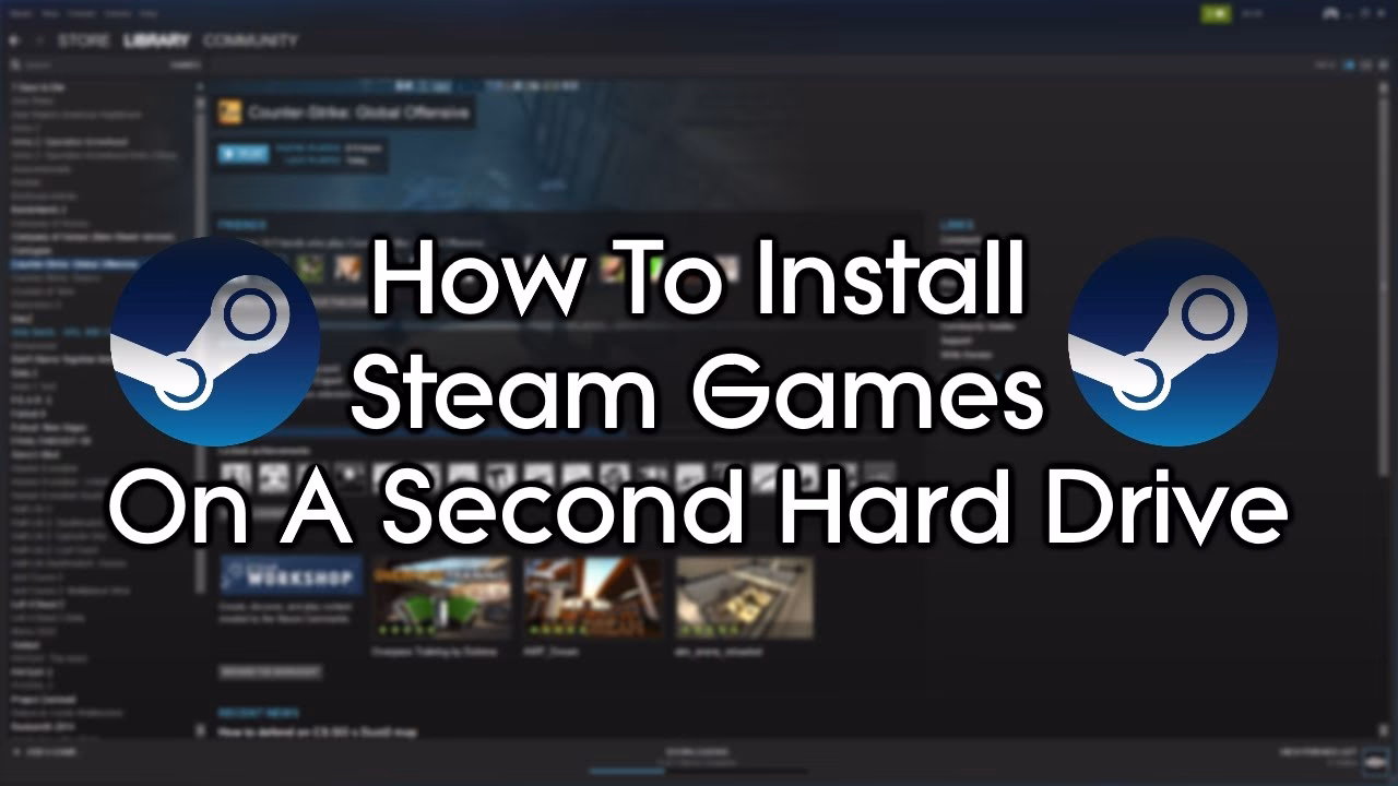 How do I move a steam game to a new drive?