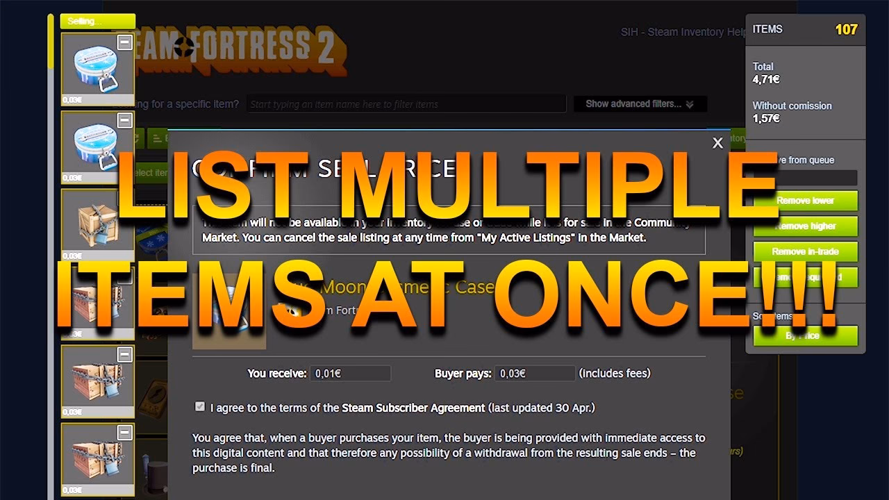 How to sell items on Steam without waiting 7 days?