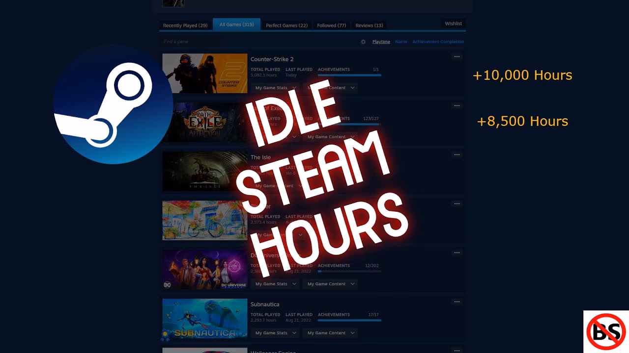 How to idle Steam games?