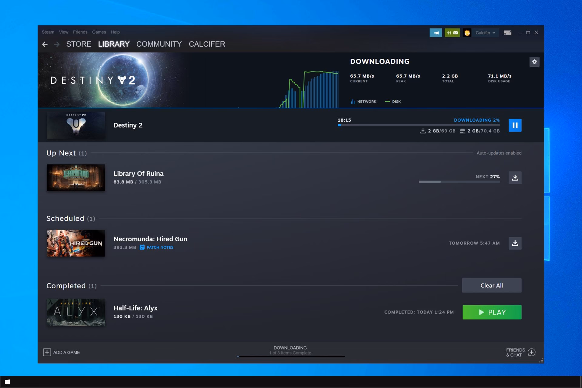 How do I fix a stuck steam update?