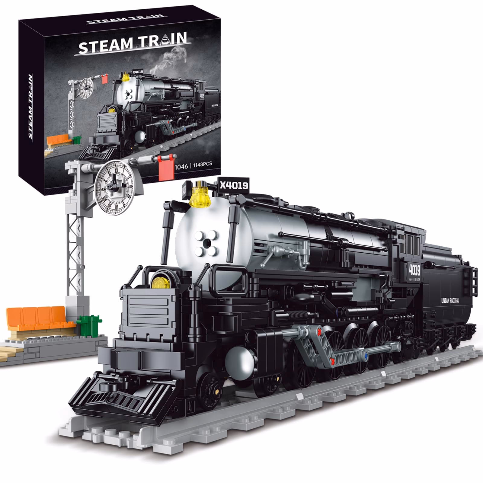 Can Lego make a steam locomotive?