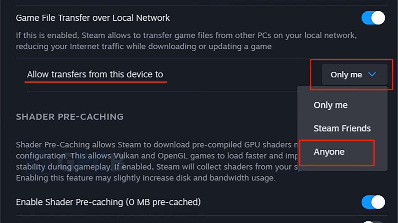 Can I transfer a game from steam to a PC?