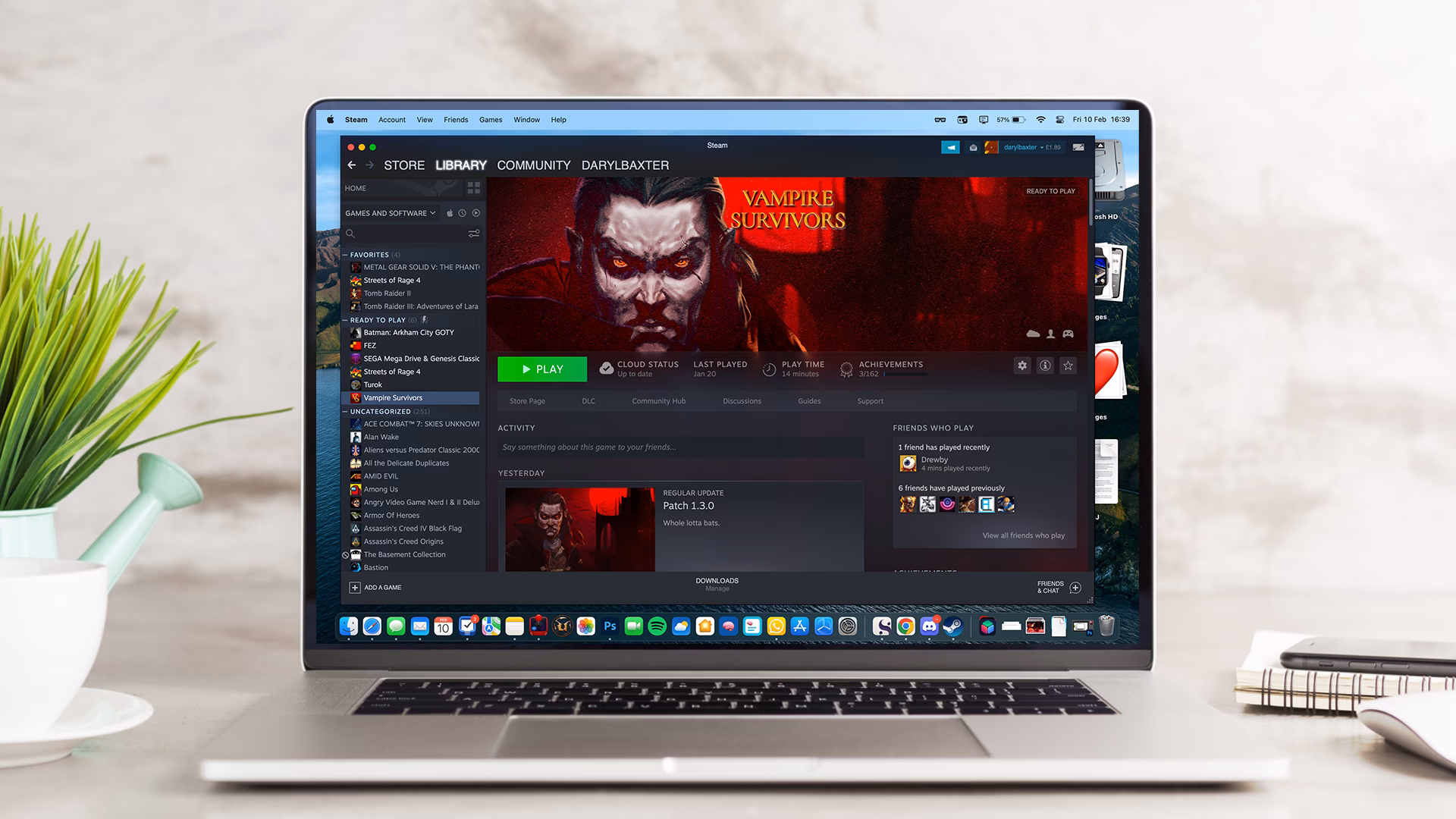 ¿Cuál es la última versión de Steam para Mac?