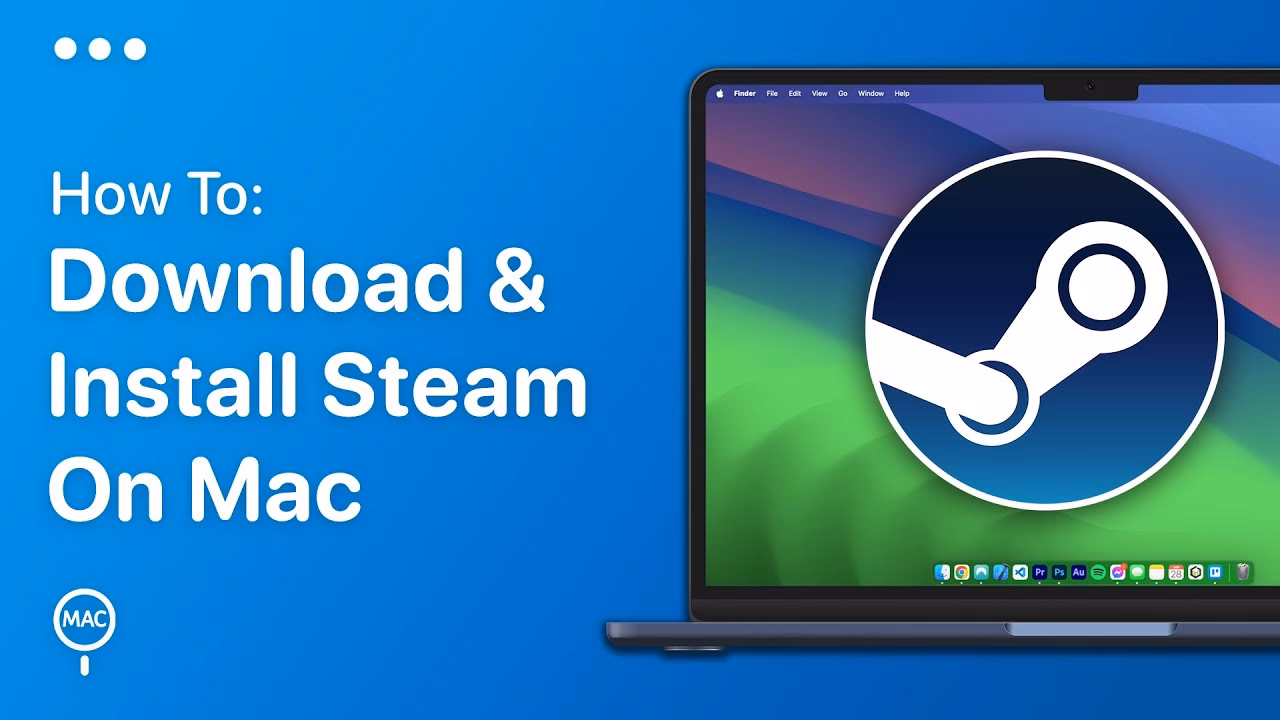How do I download a Steam game on a Mac?