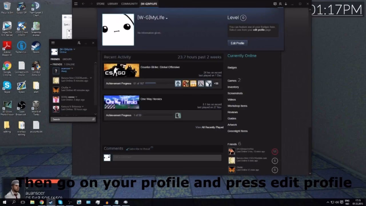 How to use steam symbols?