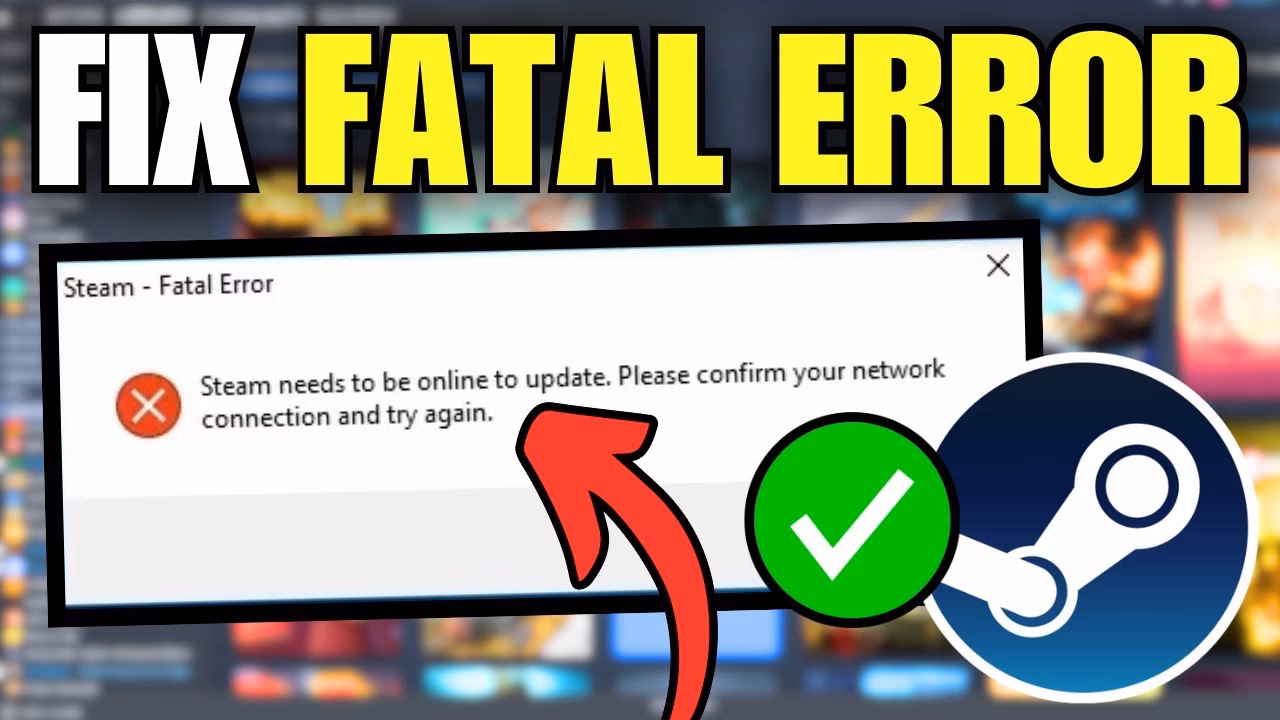 Does steam need to be online to update Windows 10?