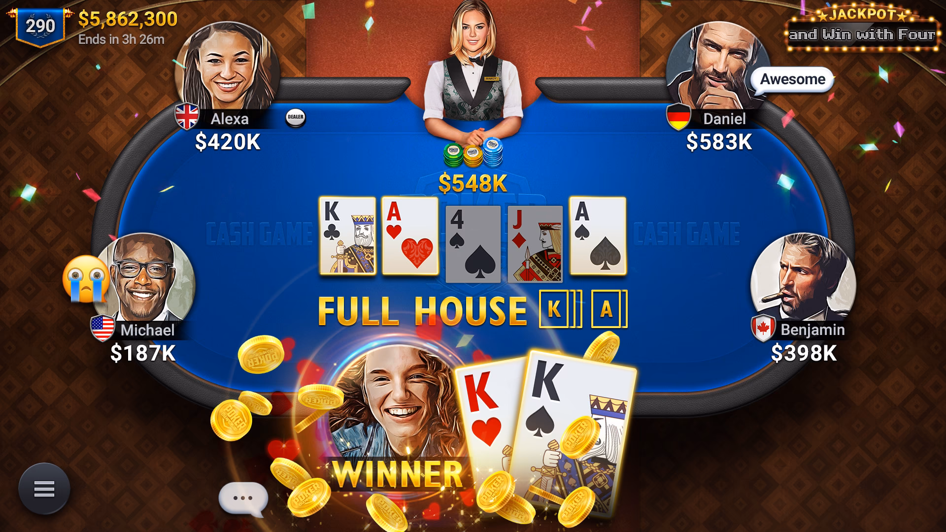 Why do people play poker on Steam?
