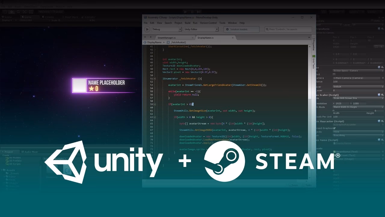 Does Steamworks SDK work with unity?