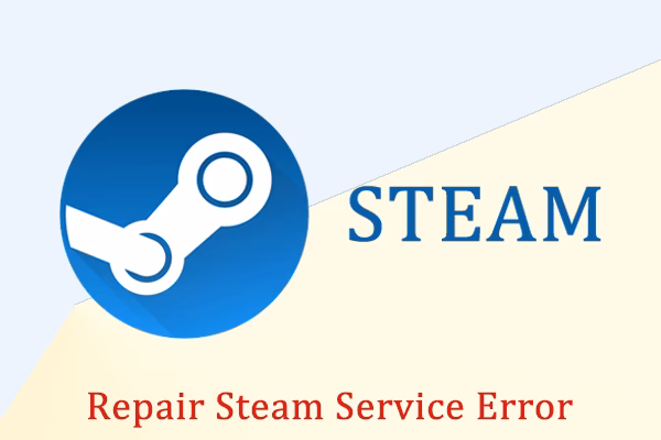 How to repair steam service?