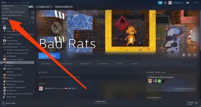 Can you share games on Steam with friends and family?