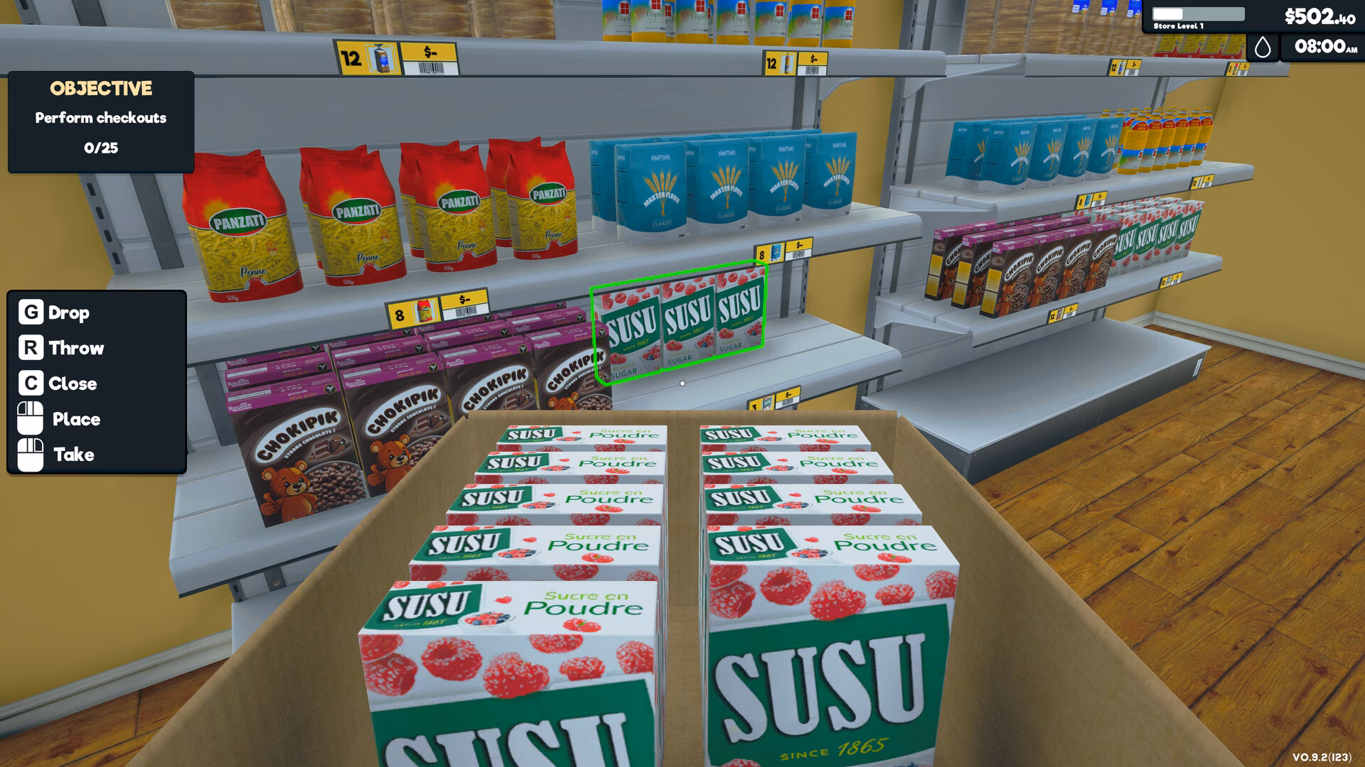 How to run a supermarket?