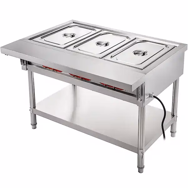 What are the different types of steam temperature tables?