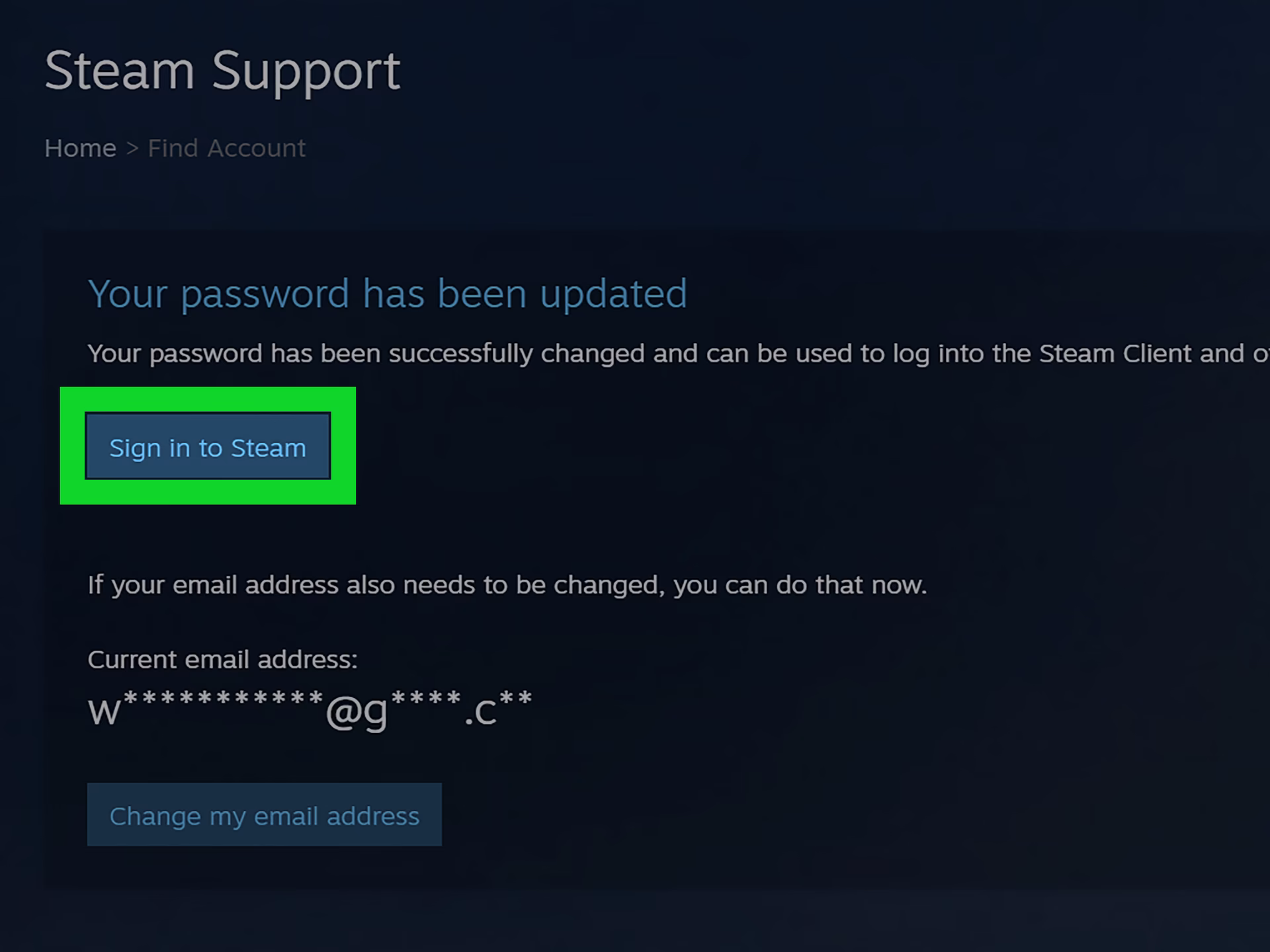 How do I get a new steam support ticket?
