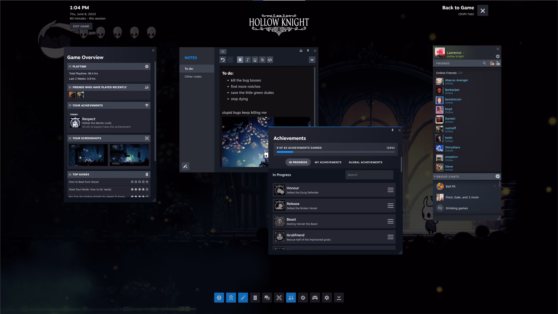 How do I update steam to a new release?