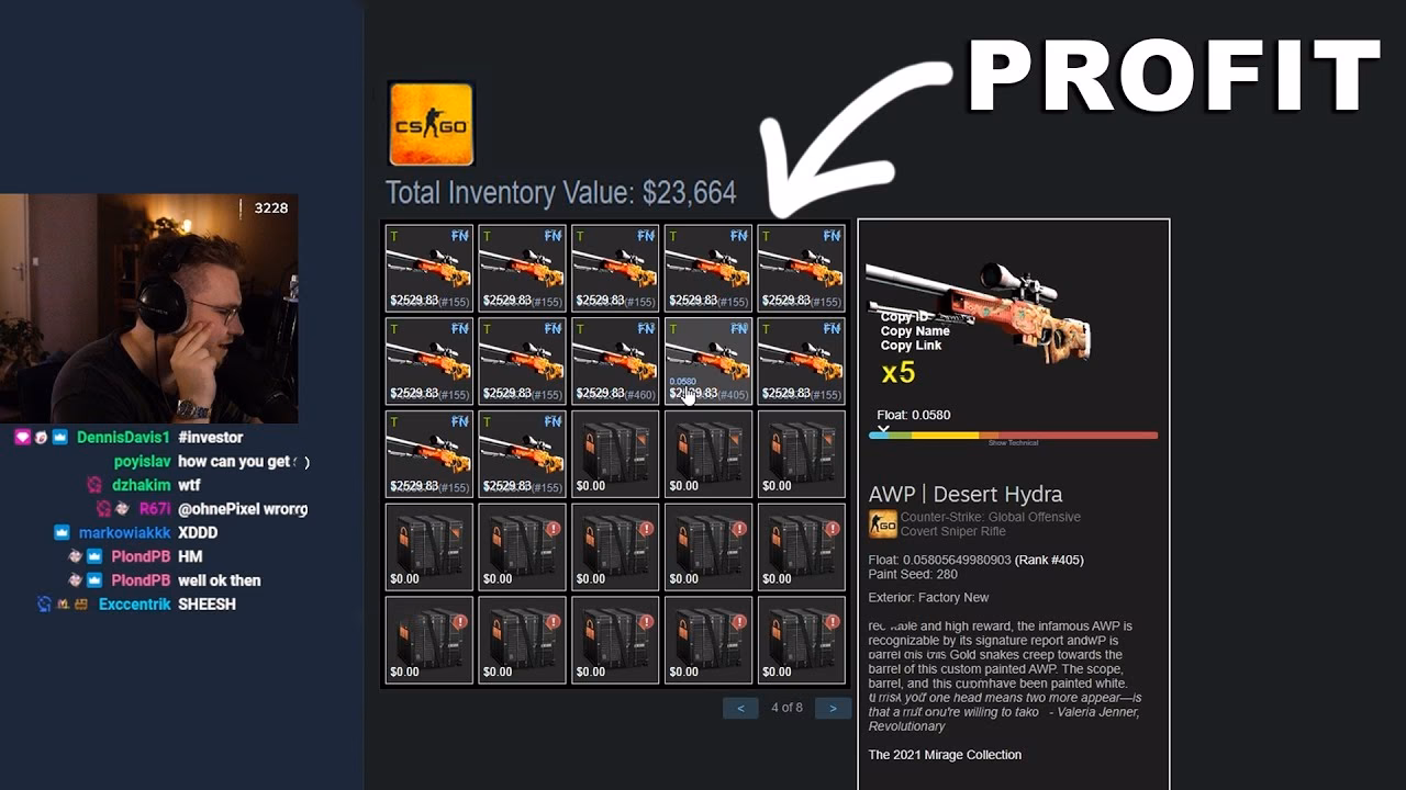 What is steaminventoryvalue?