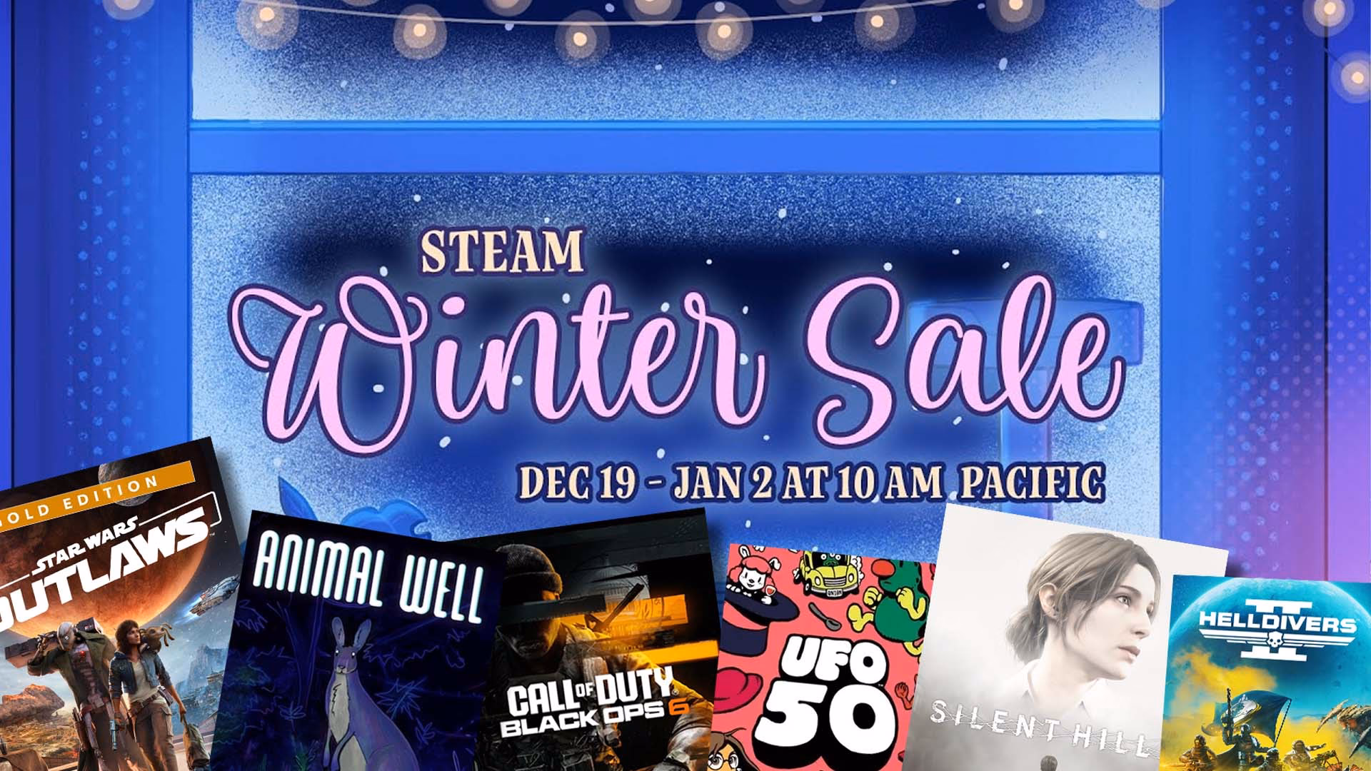 When does the Steam Winter Sale 2023 start?