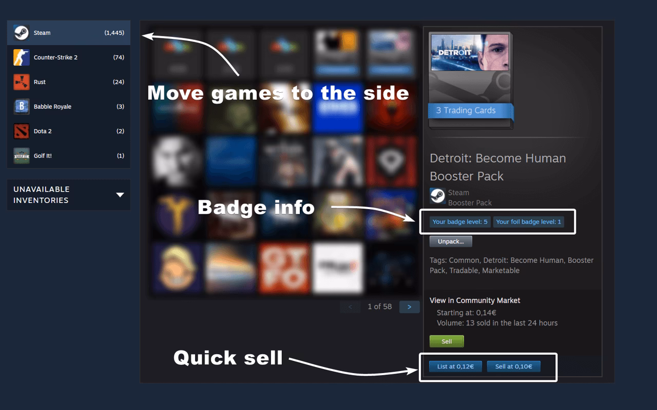 Can I get steam data from steamdb?