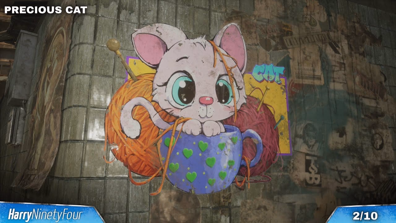 Are there Cats in the cold city in stellar blade?