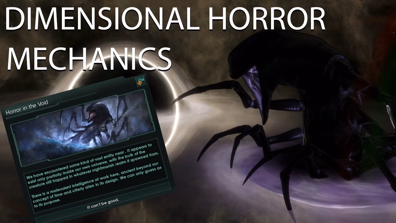 What is dimensional horror in stellaris?