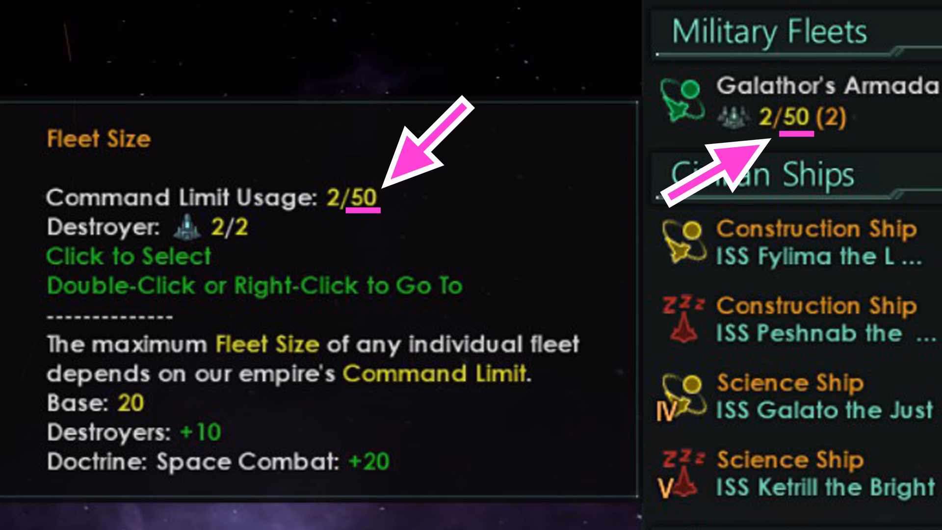 What is a command limit?