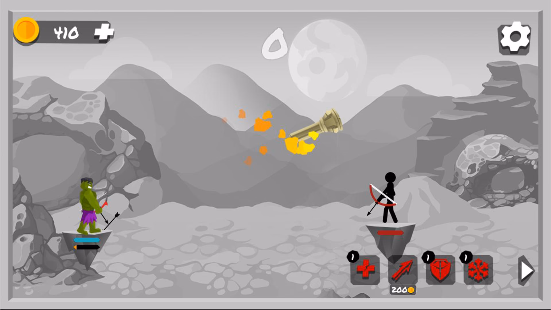 Are You A Stickman armed with a bow & unlimited arrows?