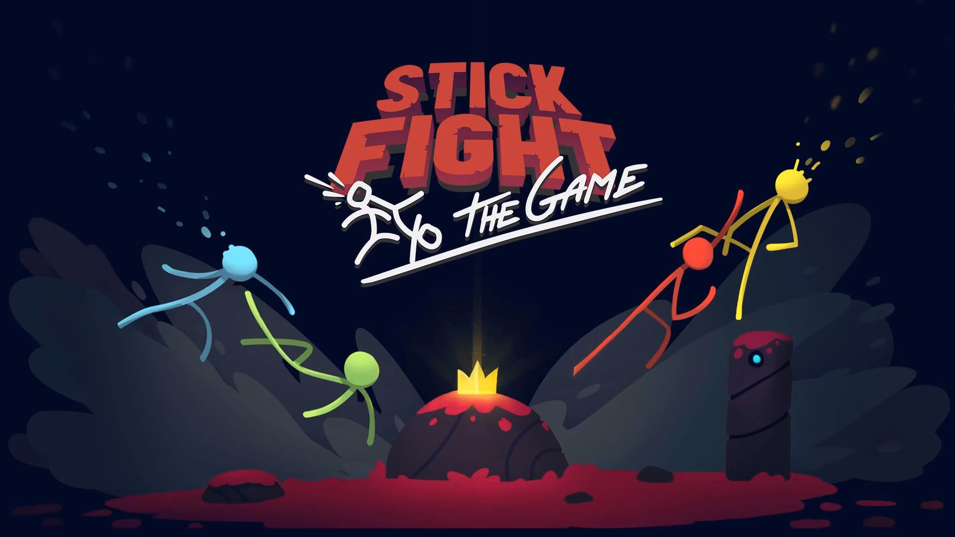 ¿Cuántos jugadores pueden jugar Stick Fight: the Game?