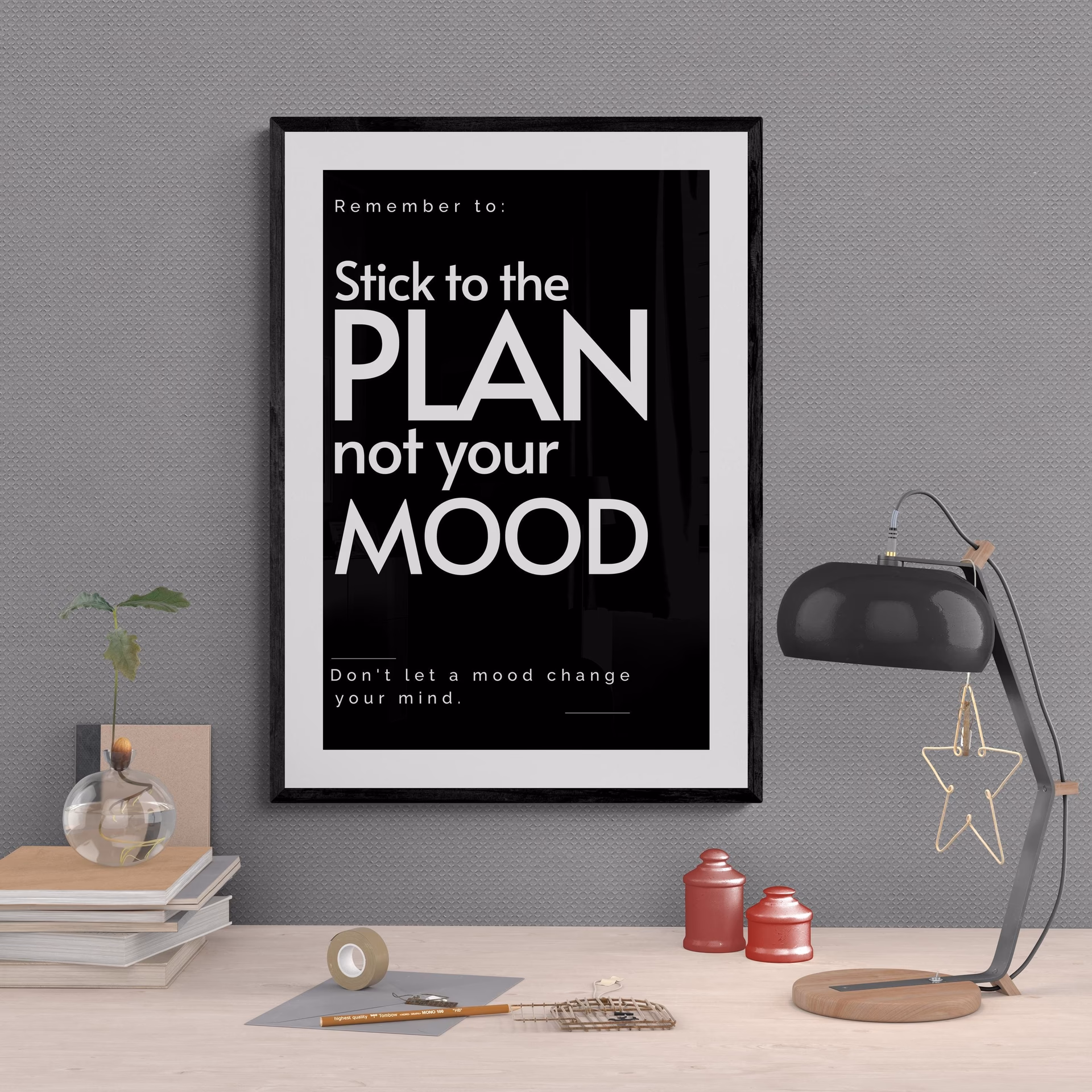 Do we have to stick to the plan?