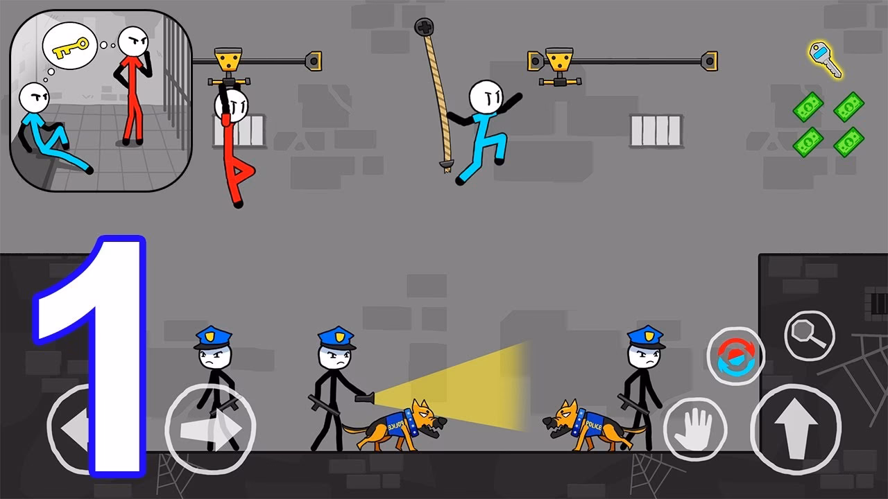 What is Stickman Prison Escape?