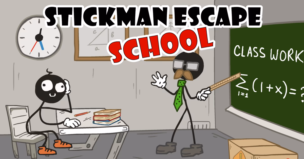 What are Stickman escape games?