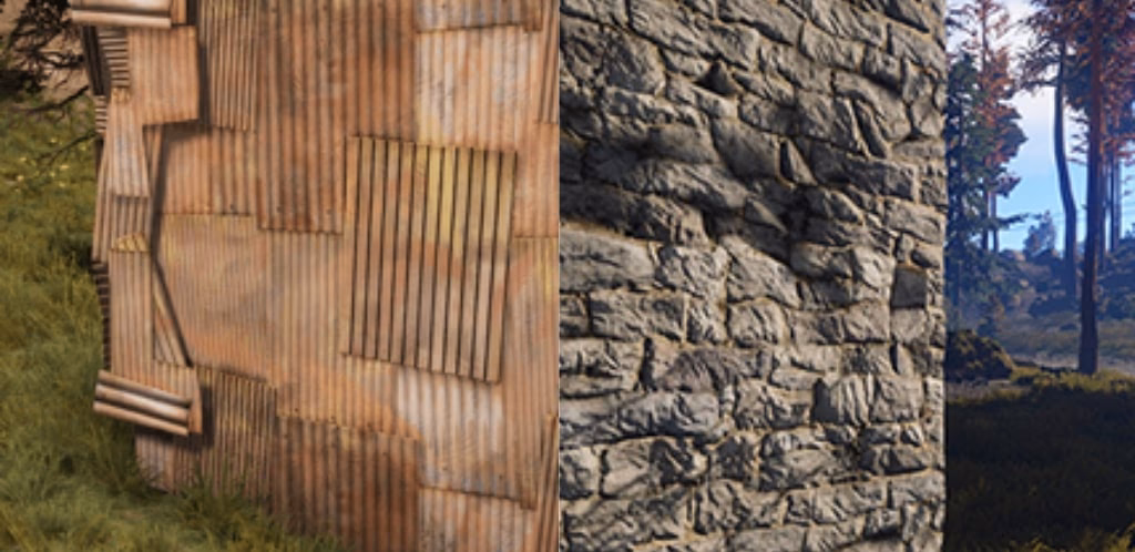 What is a rust stone wall guide?