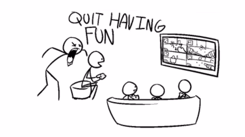 What is a video titled'stop liking things I don't like'?