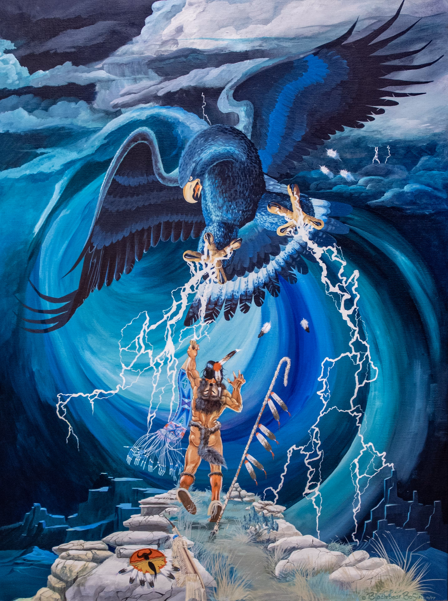 What is flaming Storm Eagle?