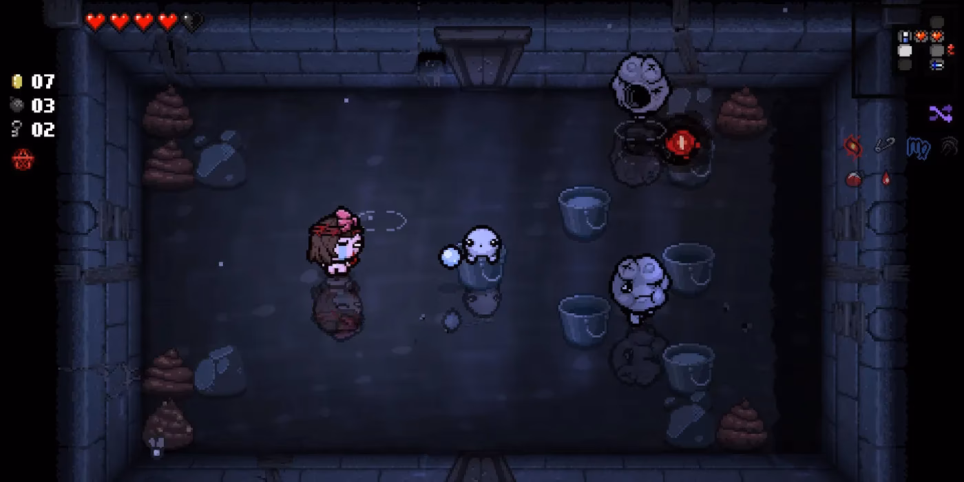 How do you unlock a strange door?