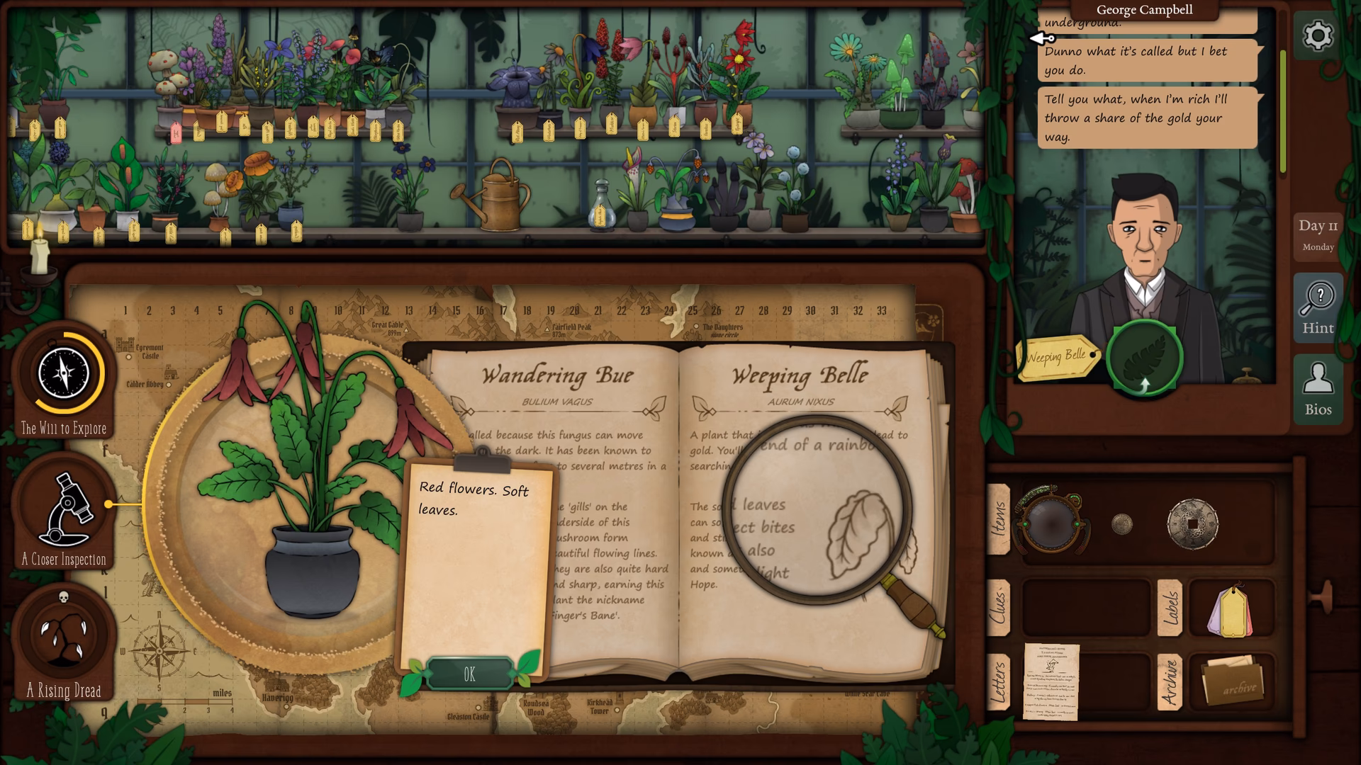 Where does strange horticulture take place?