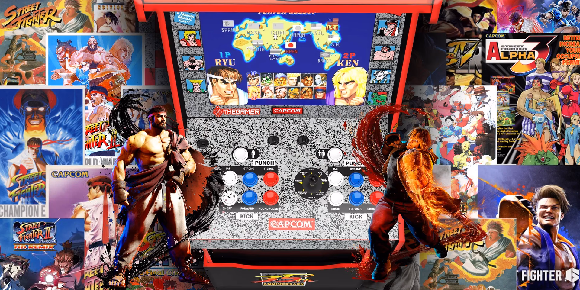 What was the First Street Fighter game?